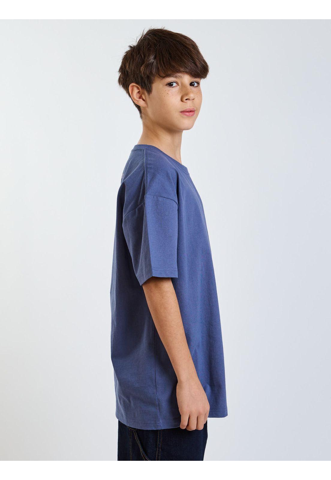 Polera MC Blue Celeste Infantil Maui and Sons-2