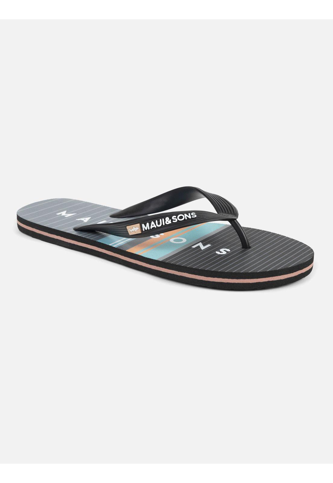 Sandalia Hombre 5S1358-MV22 Negro Maui and Sons-0