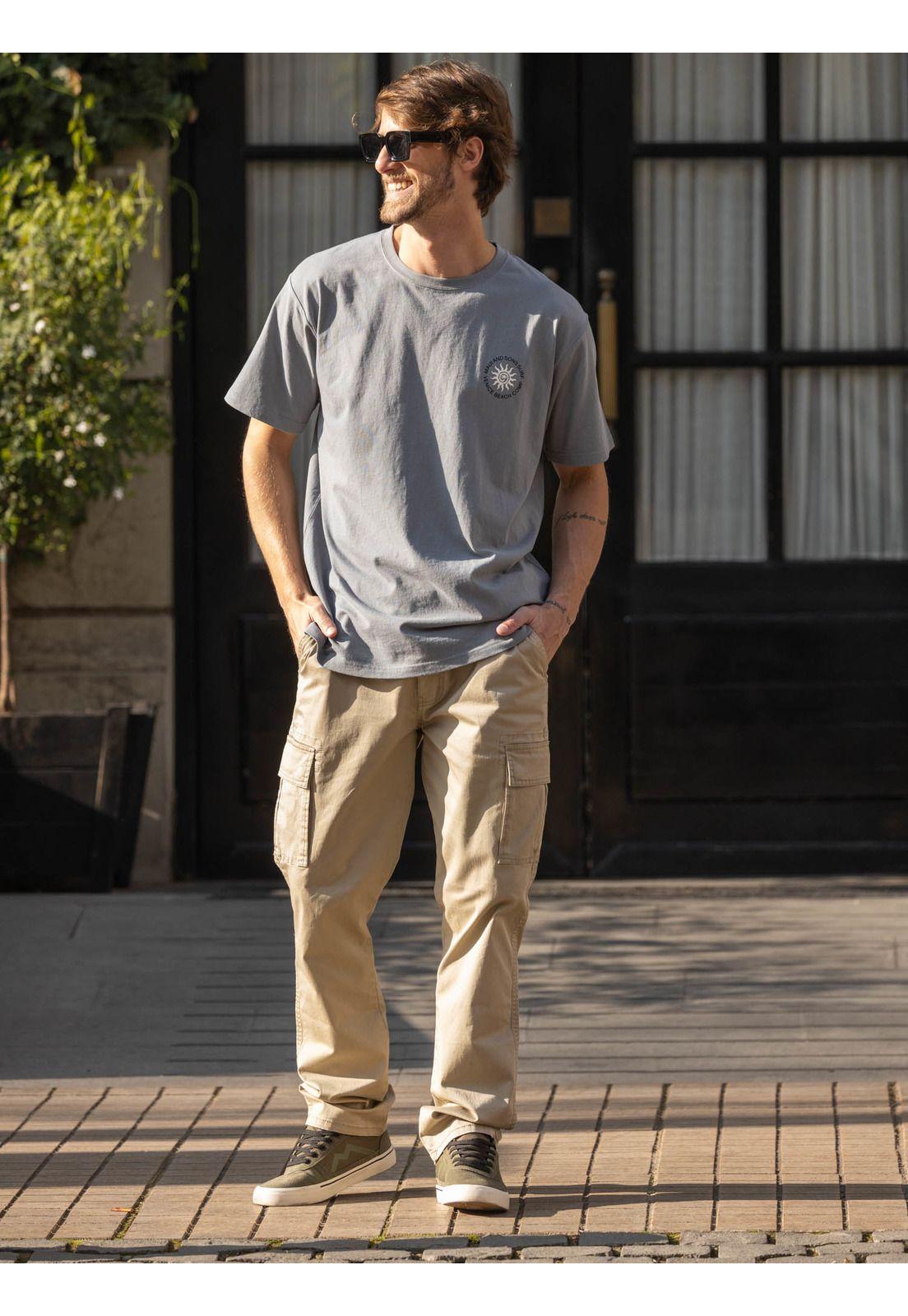 Pantalón Ariki Beige Hombre Maui And Sons-0