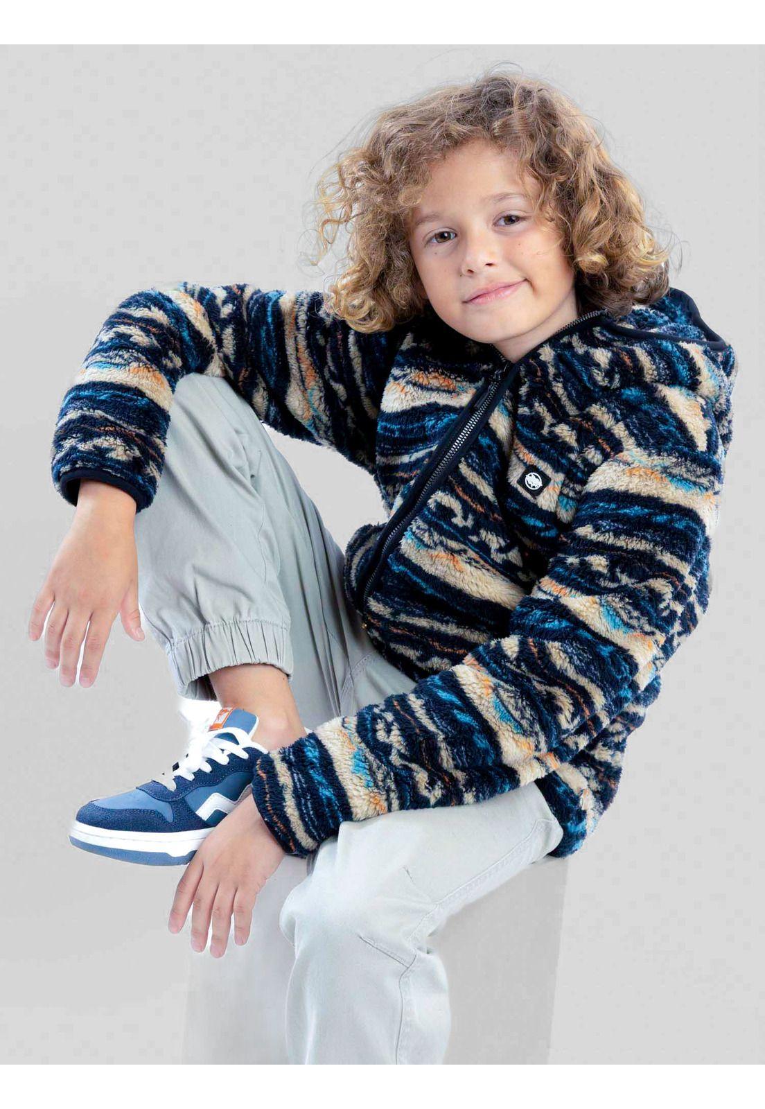 Poleron Chiporro Pathway Multicolor Infantil Maui And Sons-5