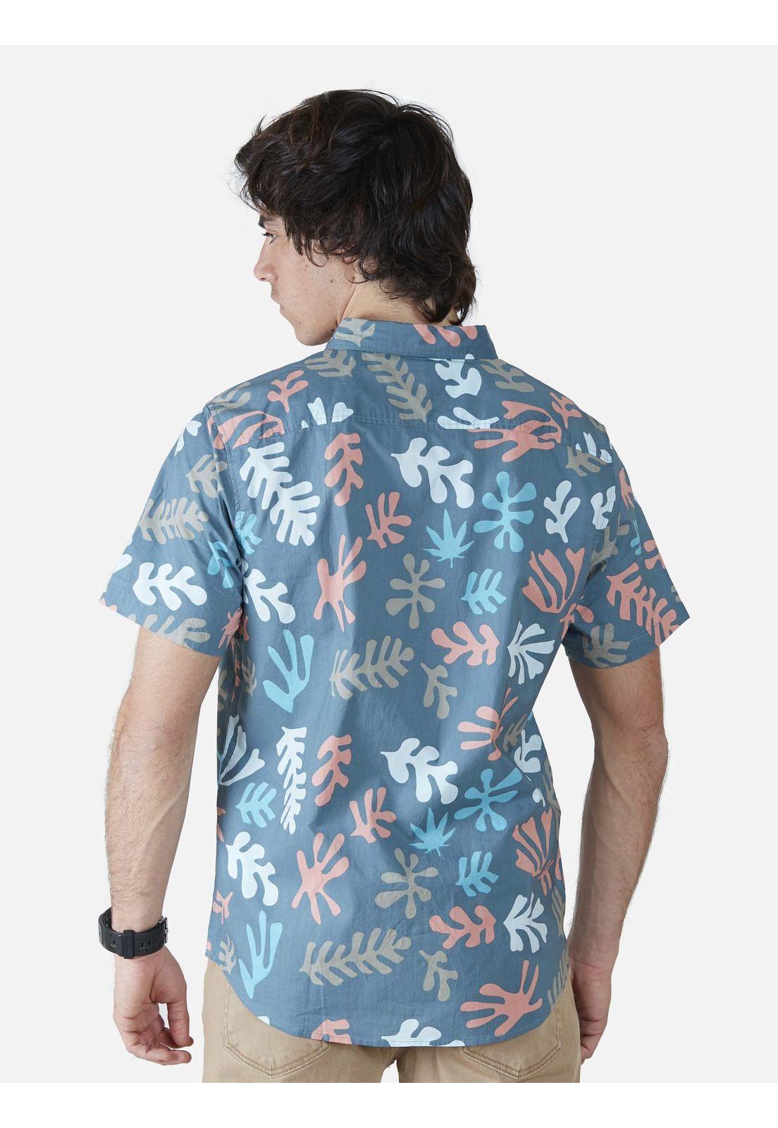 Camisa  Hombre Celeste 5C901-MV22 Maui And Sons-1