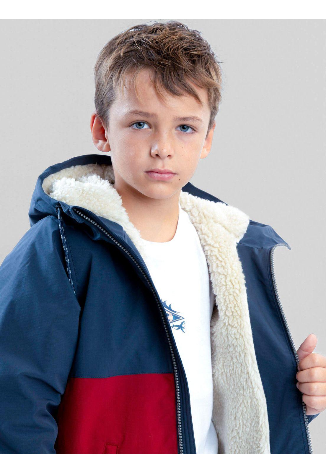 Chaqueta Northway Rojo Infantil Maui And Sons-5