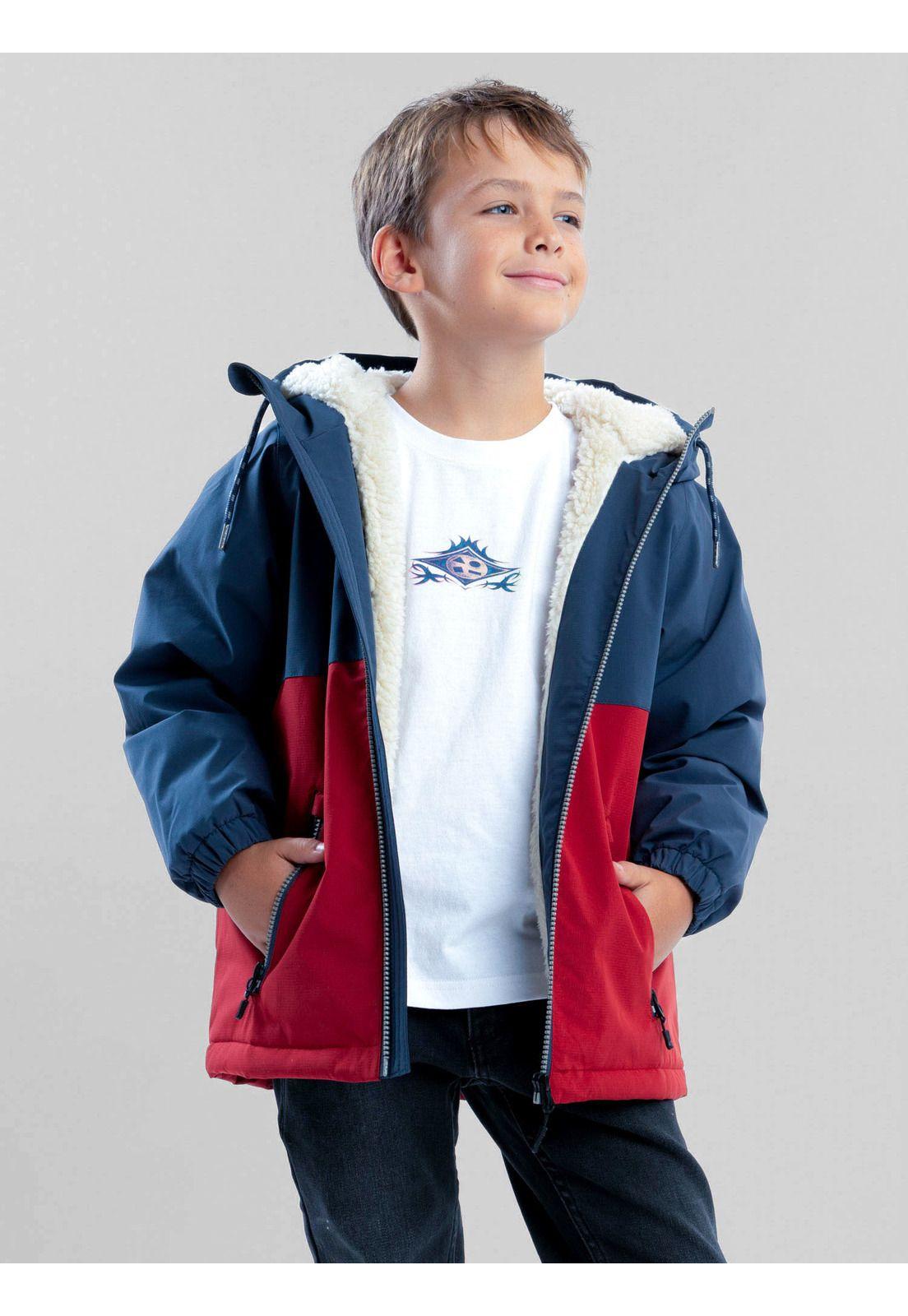 Chaqueta Northway Rojo Infantil Maui And Sons-8