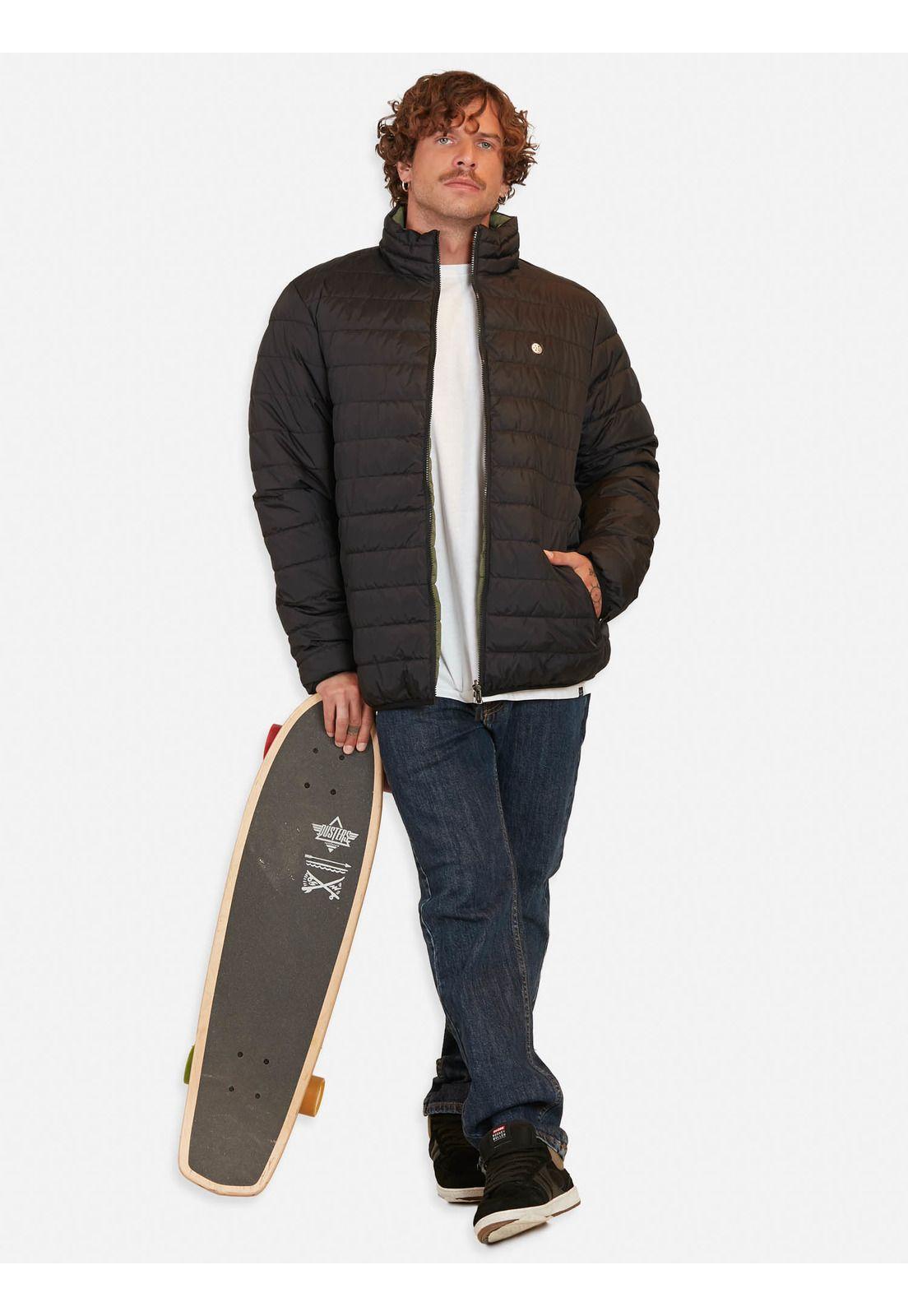 Parka Puffa Halaula Negro Hombre Maui And Sons-3