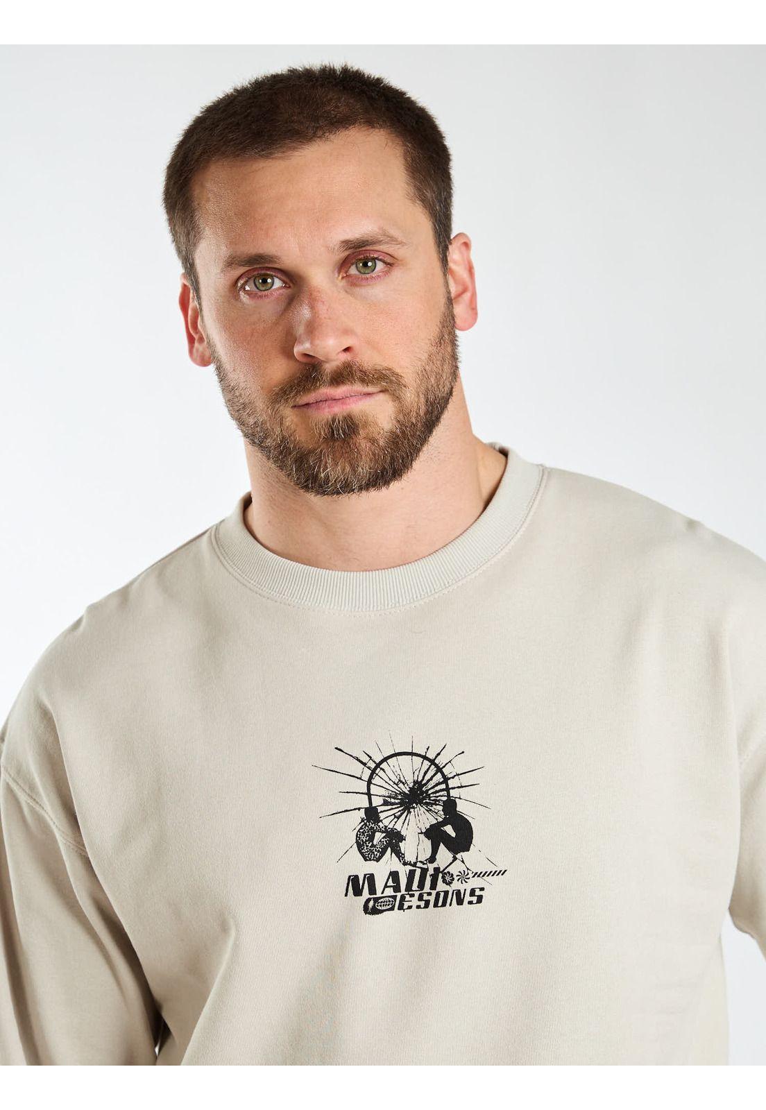 Poleron CR Palms Beige Hombre Maui and Sons-4
