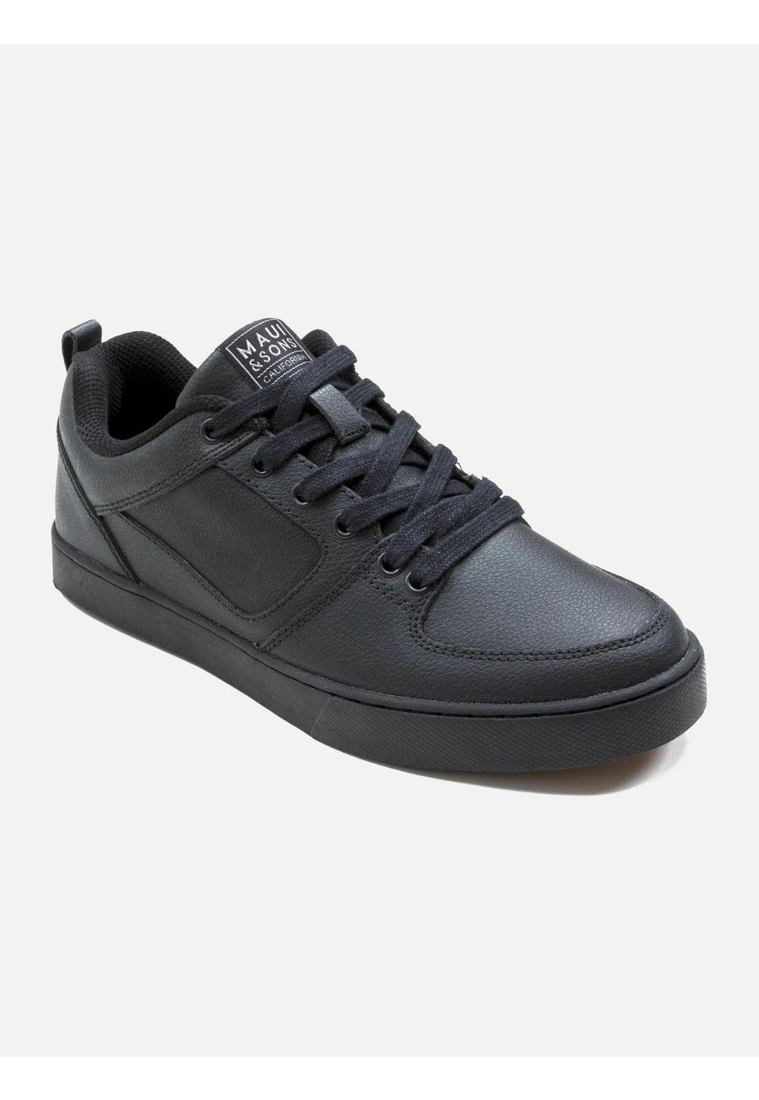 Zapatilla Escolar NAIO Juvenil Negro Maui and Sons-0