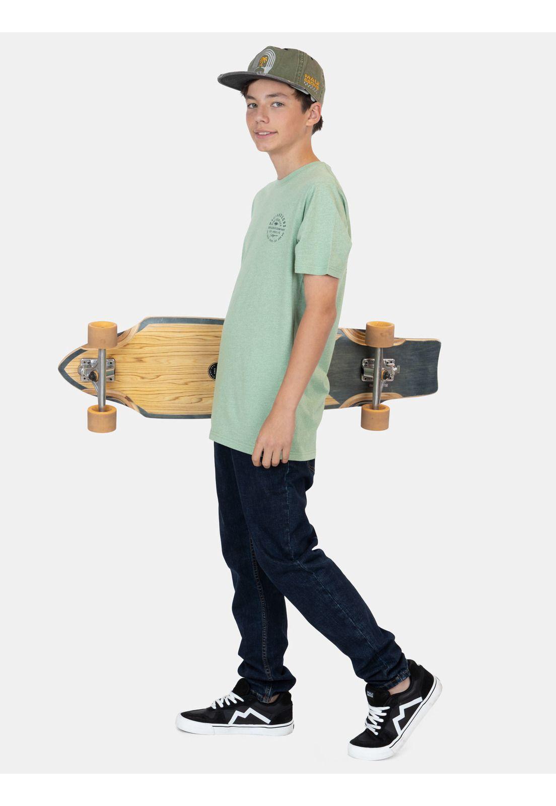 Polera MC Eclipse Verde Infantil Maui And Sons-3