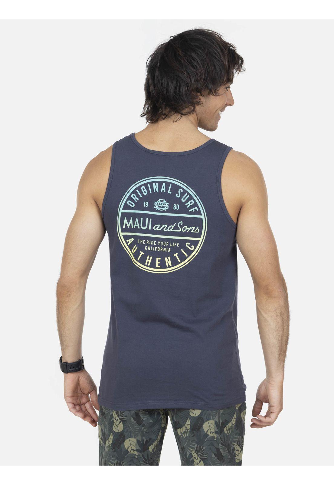 Polera Hombre Gris Oscuro 5P577-MV22 Maui And Sons-1