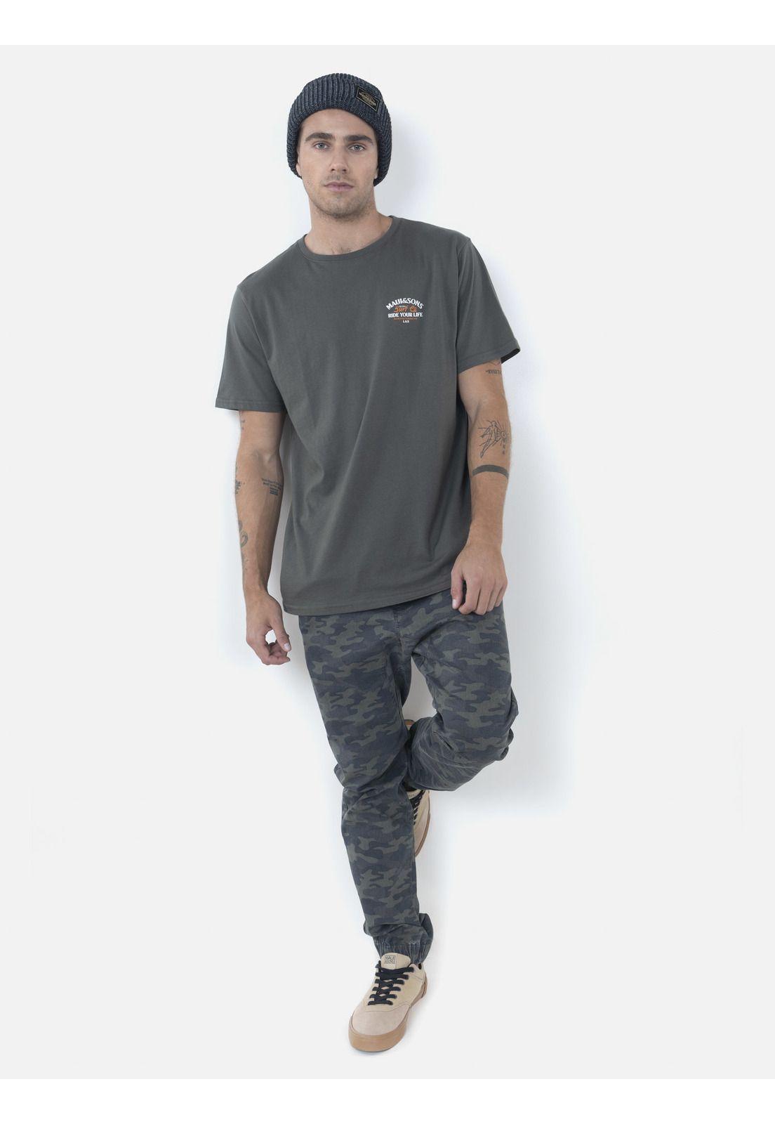 Polera Hombre 5P1008-MI22 Verde Maui and Sons-3