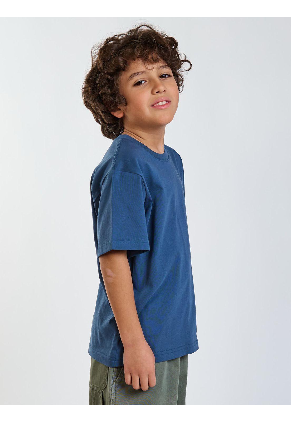 Polera MC Keanu Azul Infantil Maui and Sons-2