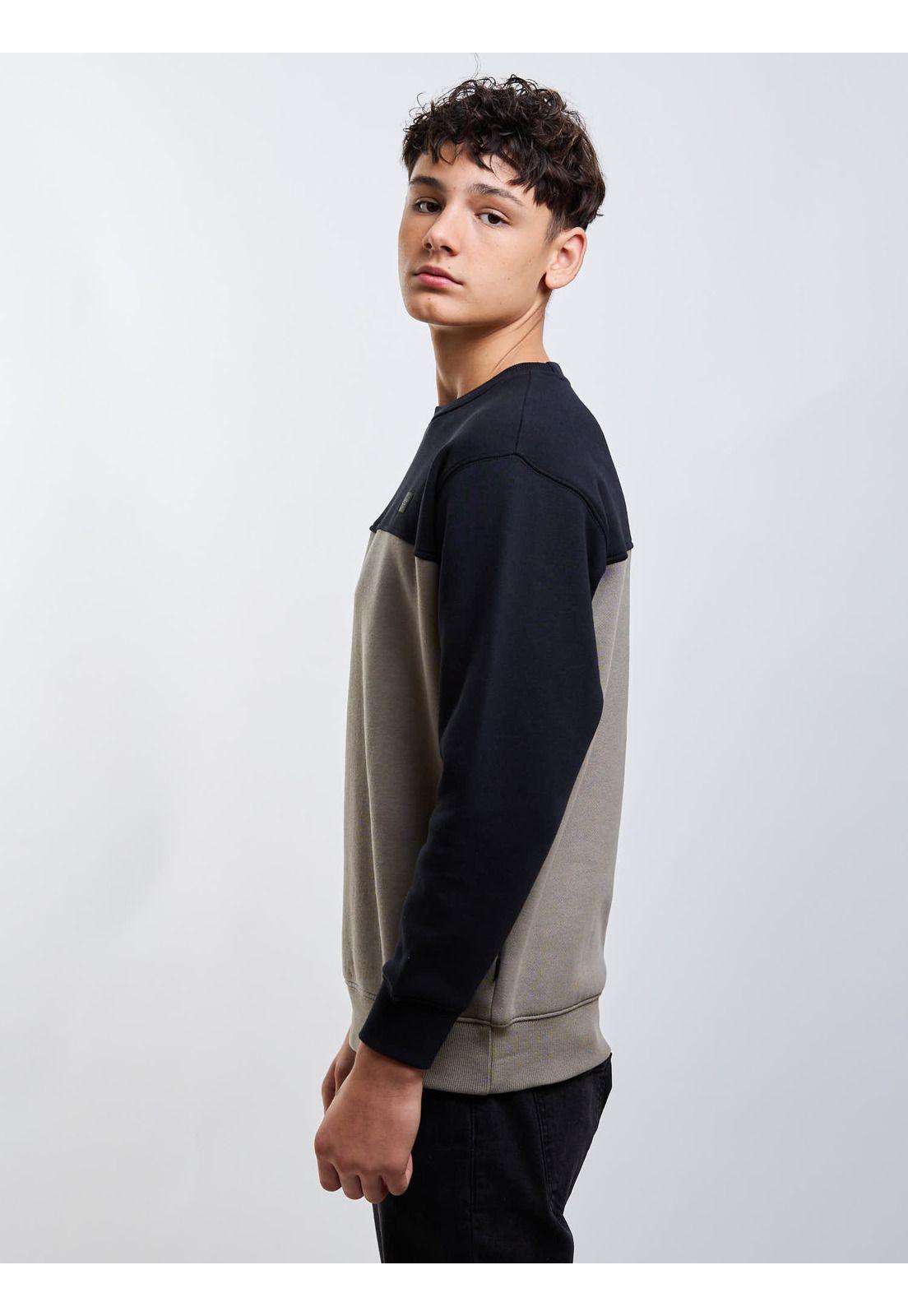 Poleron CR Swell Verde Infantil Maui And Sons-3