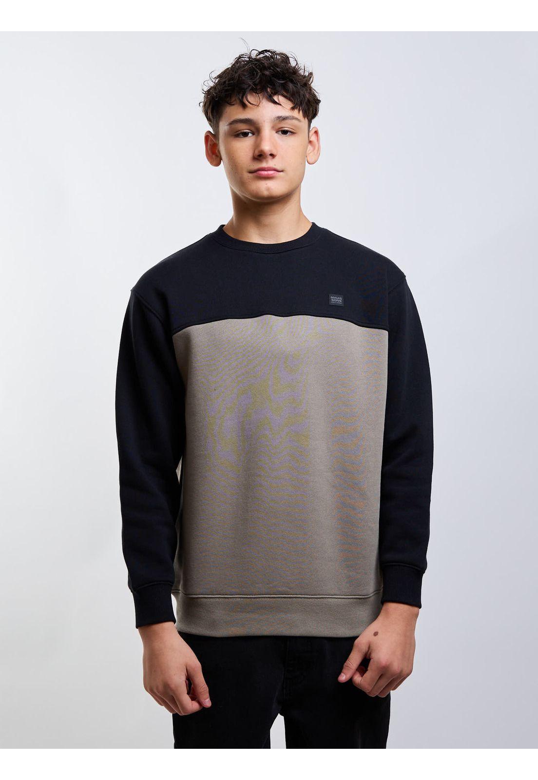 Poleron CR Swell Verde Infantil Maui And Sons-5