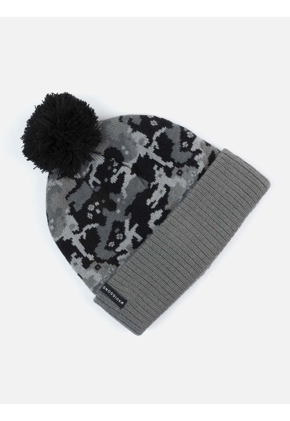 Gorro Hombre 5G1814 Negro Maui and Sons-0