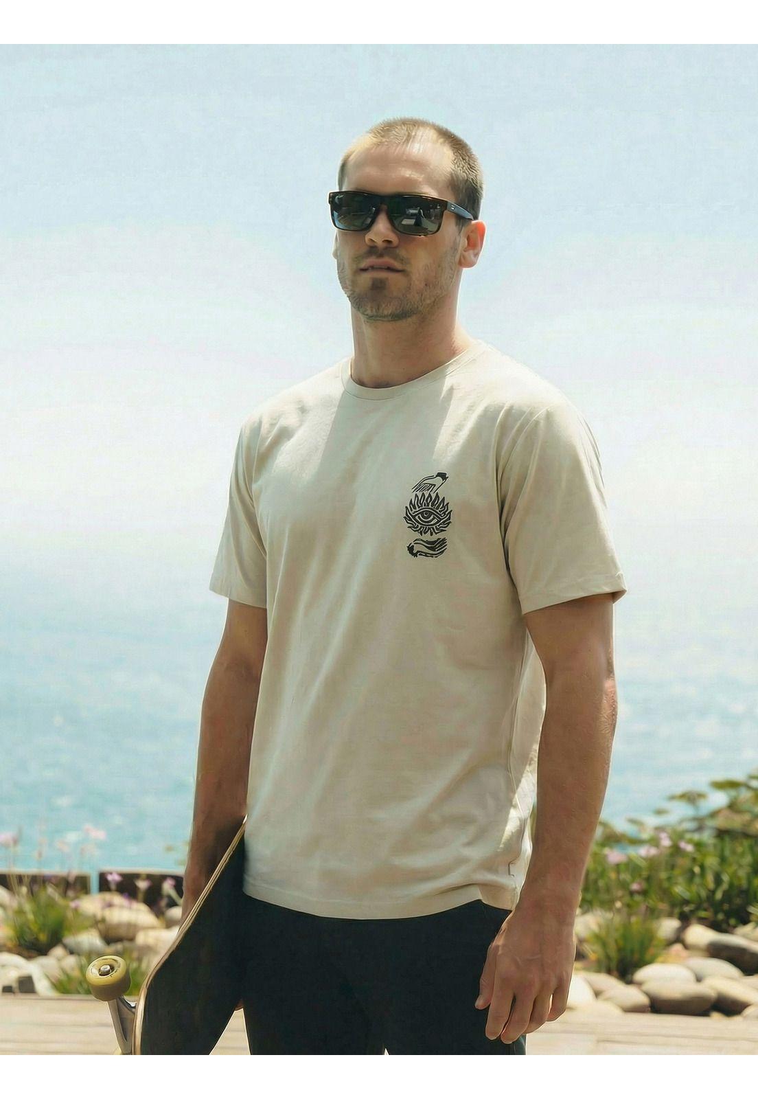 Polera MC Abducted Beige Hombre Rusty-1