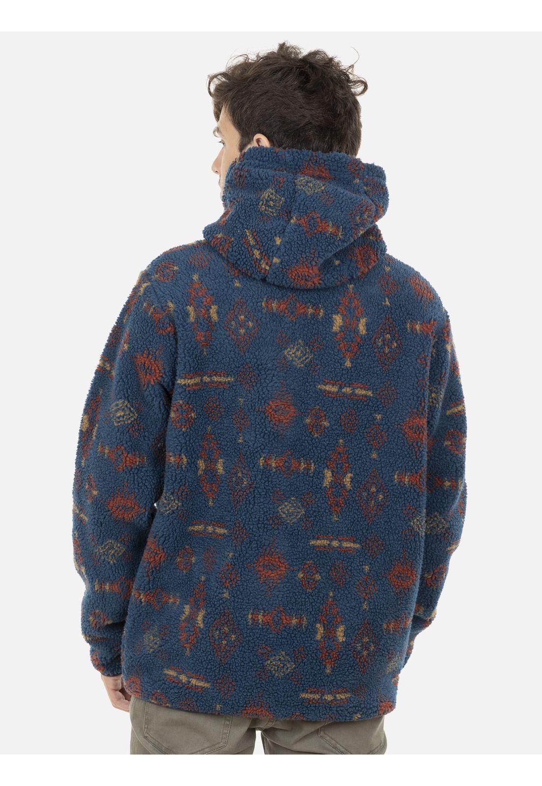 Poleron Fullzipper Hombre 5O345-MI21 Azul Maui and Sons-1