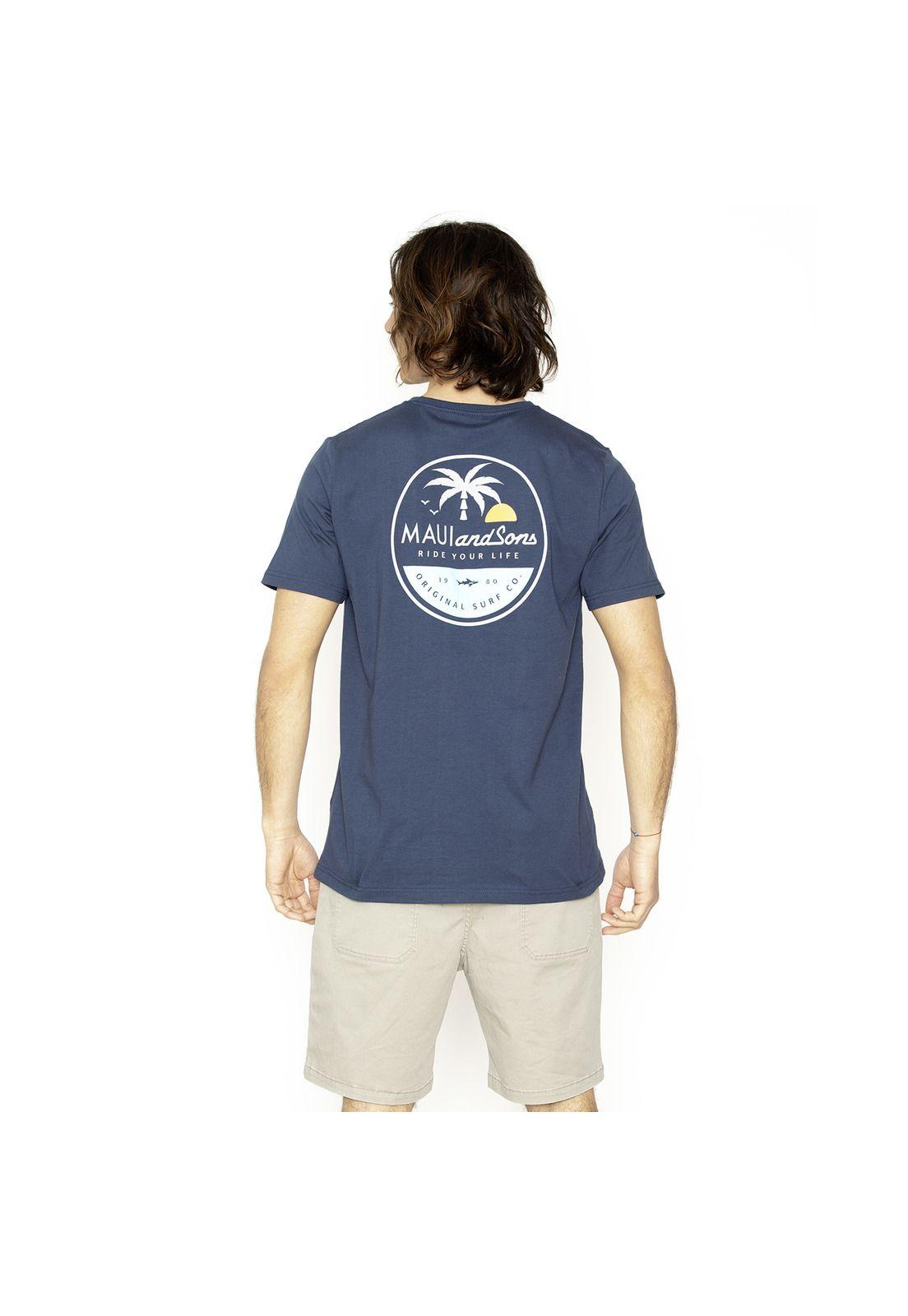 Pack Polera Billetera Hombre 5AV1473-MV21 Azul-1