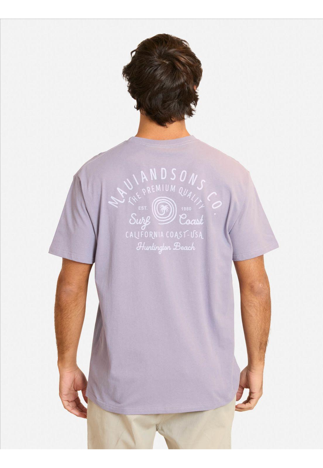Polera MC Tivarix Morado Hombre Maui And Sons-1