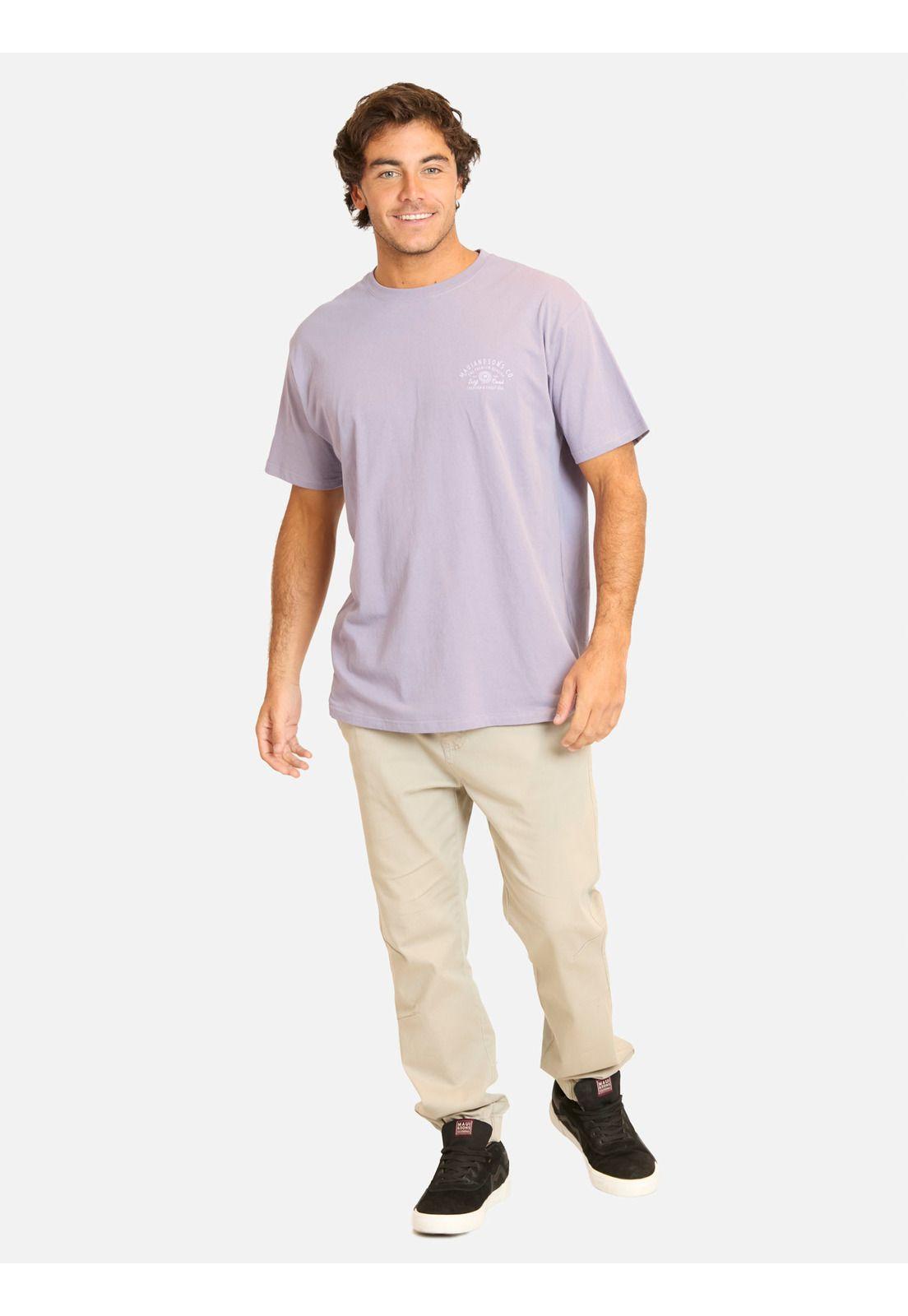 Polera MC Tivarix Morado Hombre Maui And Sons-3