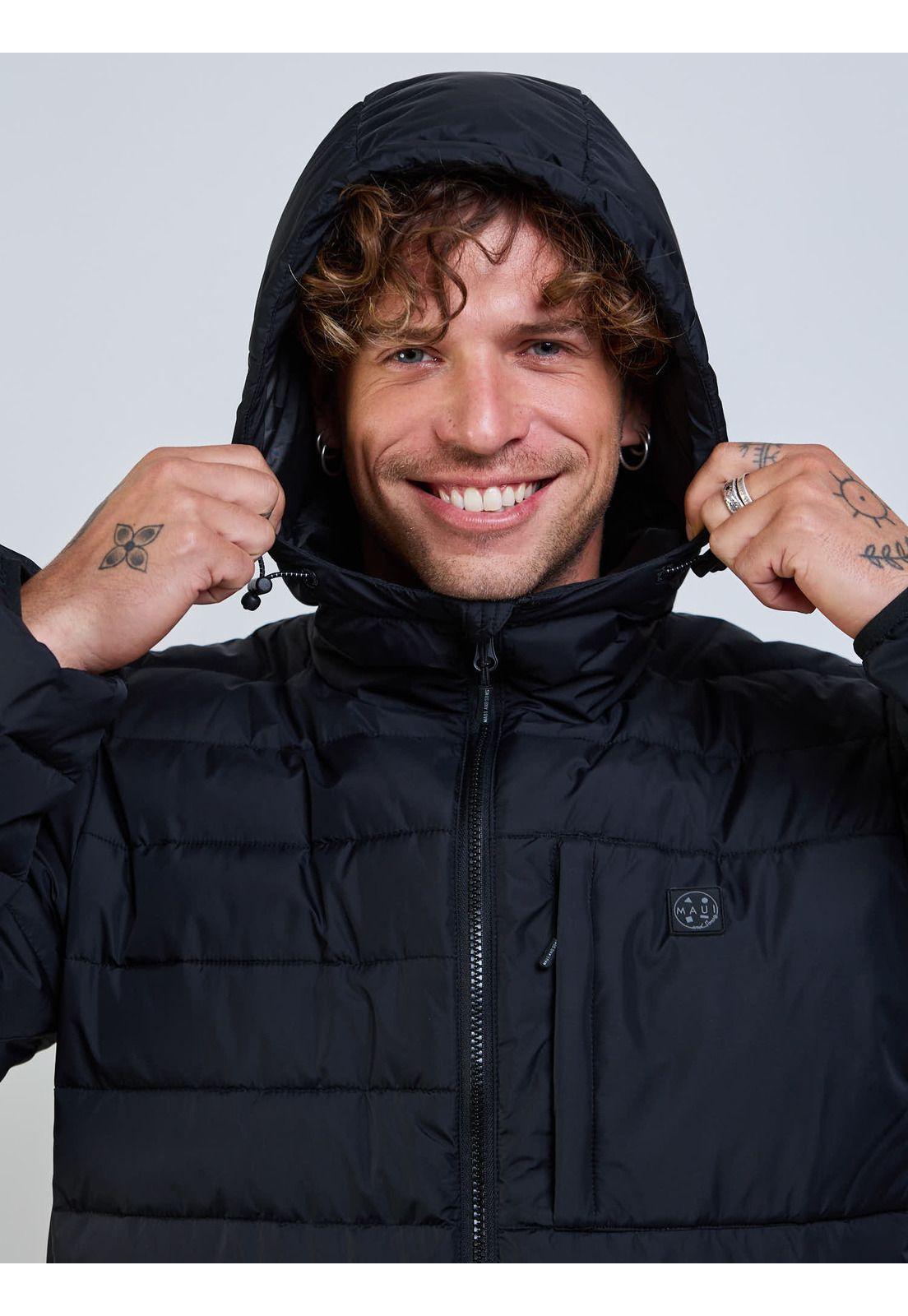 Parka Unity Negro Hombre Maui And Sons-3