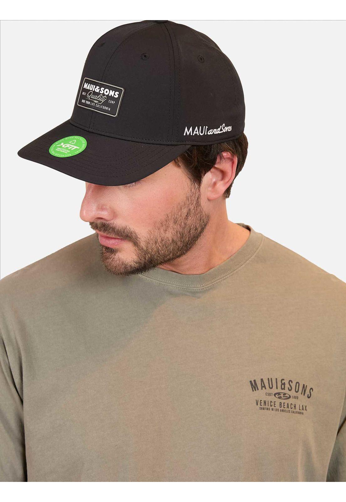 Polera ML Venice Beach Hombre Verde Maui And Sons-2