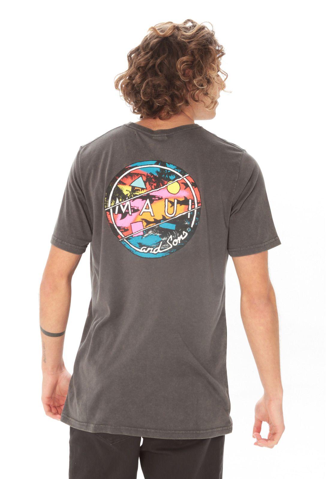 Polera Hombre Maui 5P1060-MV21 Gris-1