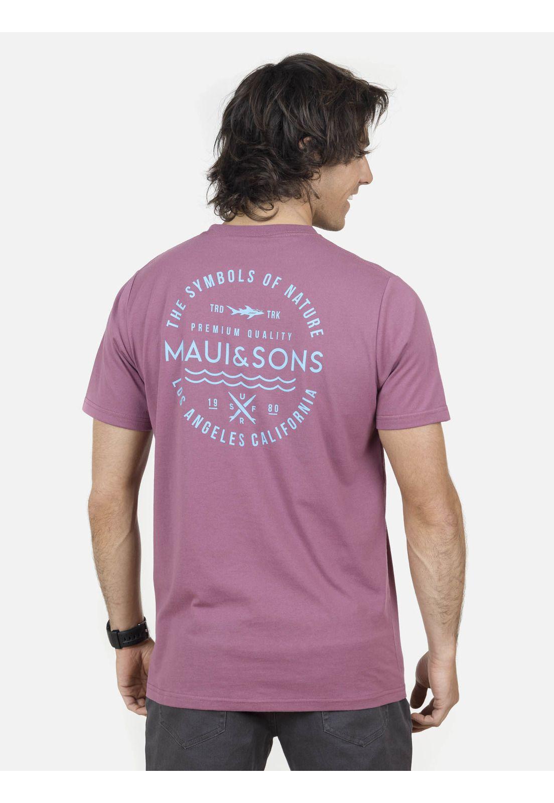 Polera Hombre Rojo 5P999-MV22 Maui And Sons-1