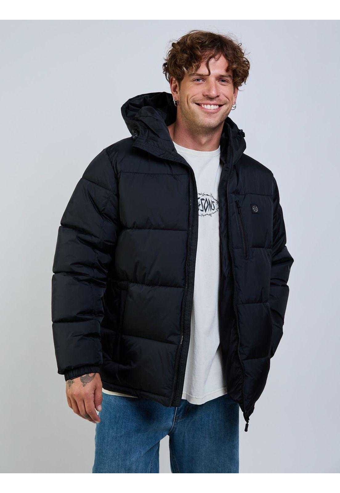 Parka Cosmic Negro Hombre Maui And Sons-7
