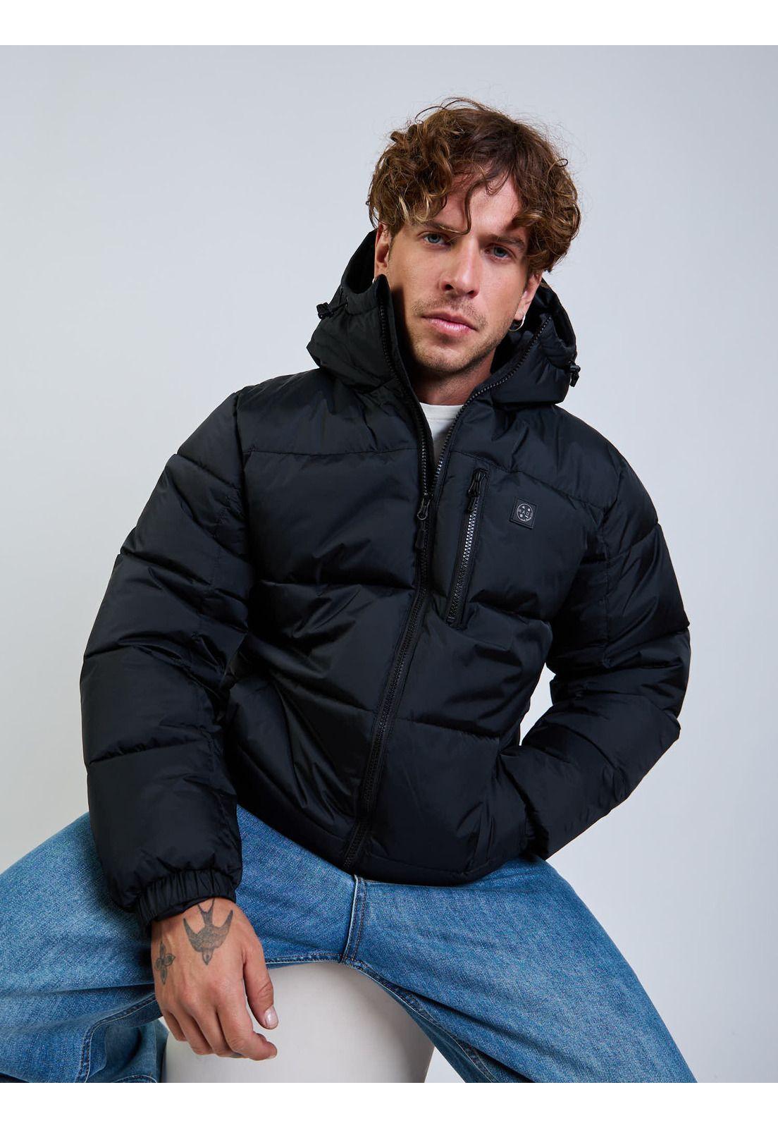 Parka Cosmic Negro Hombre Maui And Sons-8