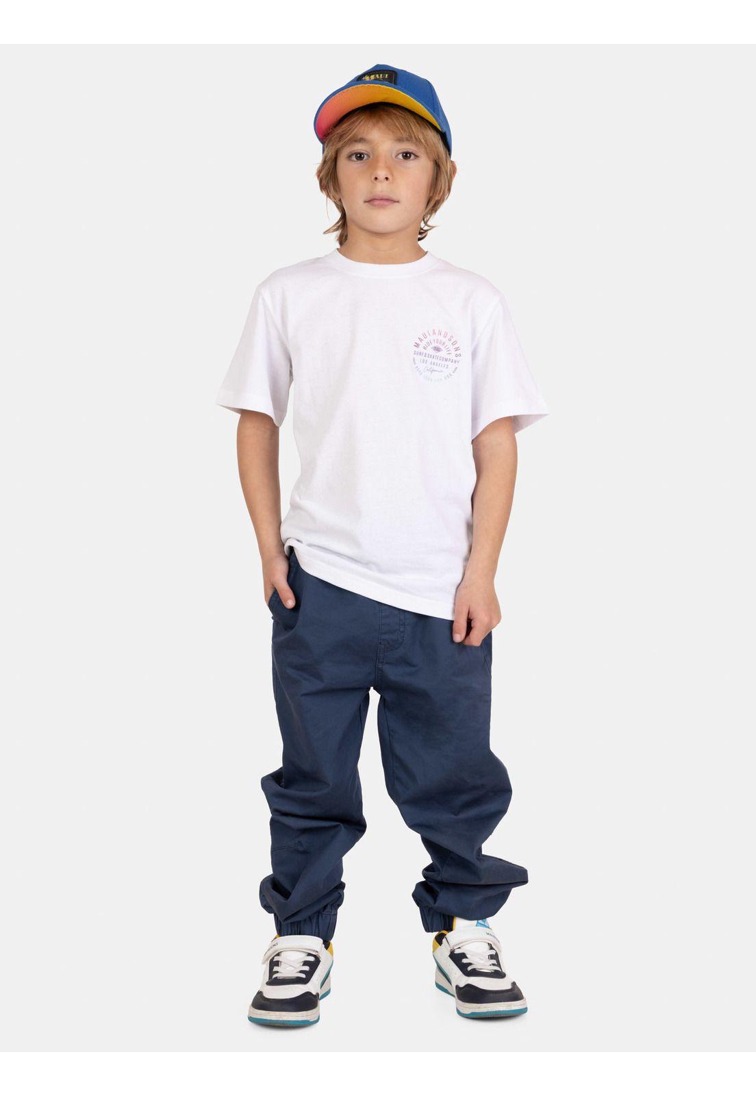 Polera MC AquaBlast Blanco Infantil Maui And Sons-3