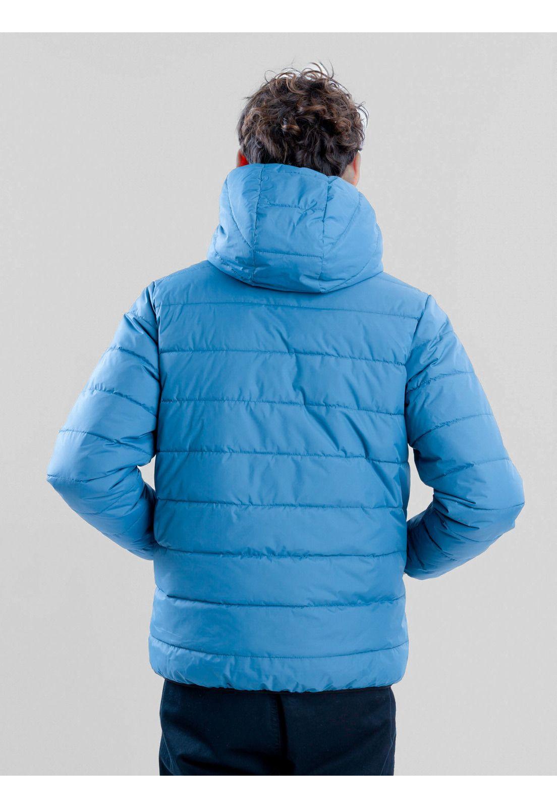 Parka Reversible Windy Celeste Infantil Maui And Sons-2