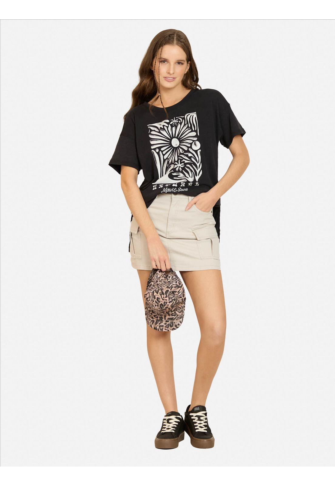 Polera MC Tahara Negro Mujer Maui And Sons-2