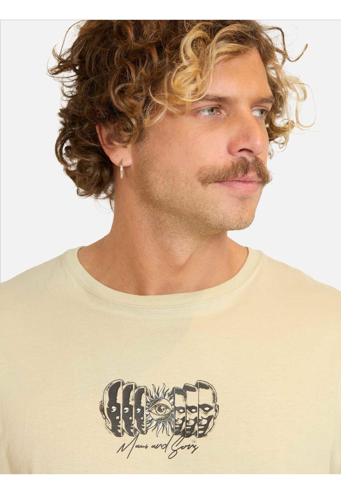 Polera MC Giye Beige Hombre Maui And Sons-2