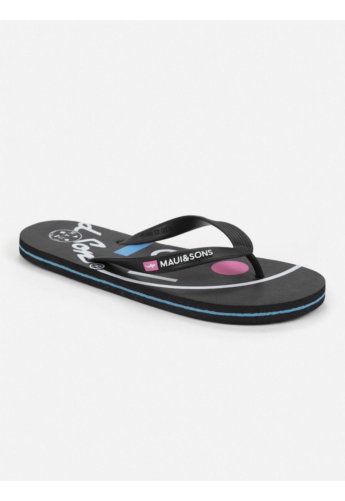 Sandalias 5S1870 Hombre Negro Maui and Sons-0