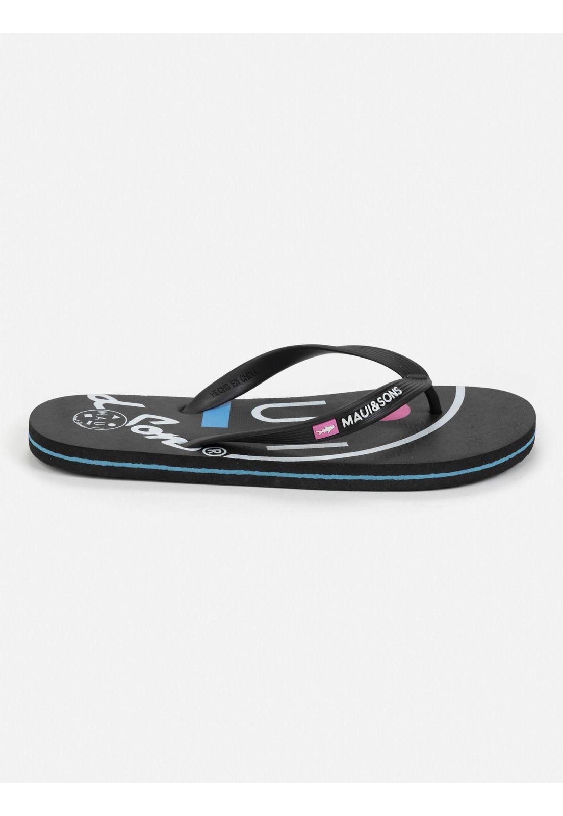 Sandalias 5S1870 Hombre Negro Maui and Sons-1