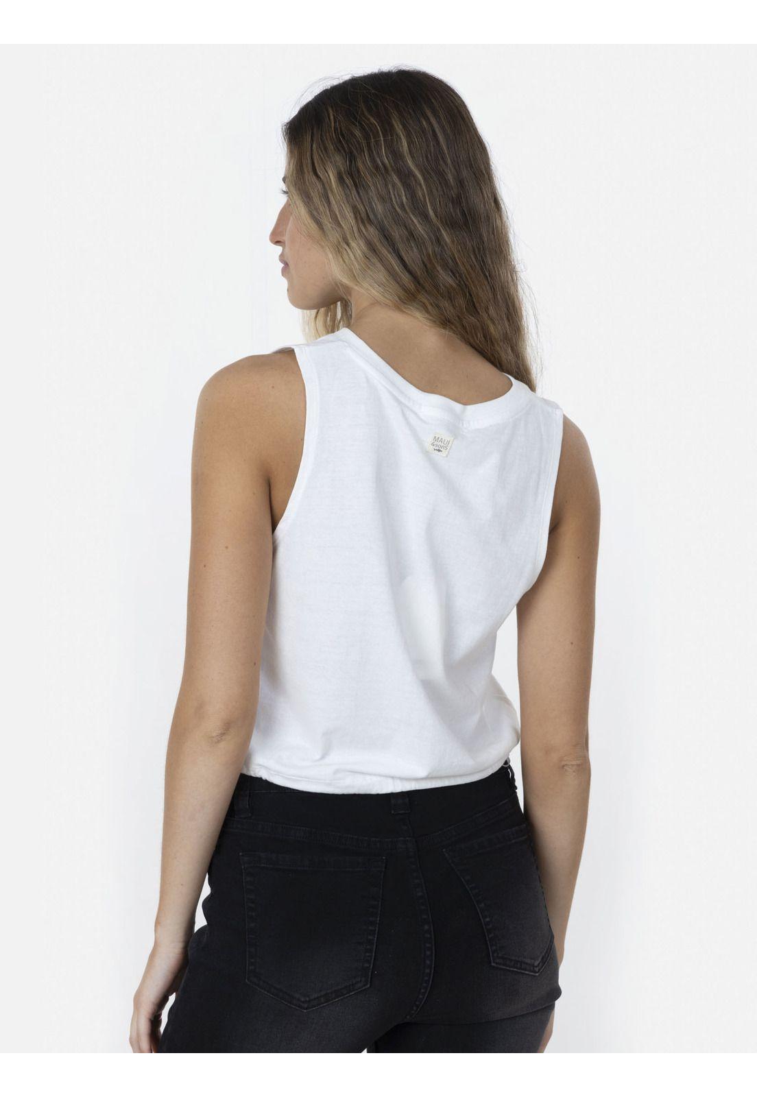 Polera DESERT VIBES Mujer Blanco Maui and Sons-1