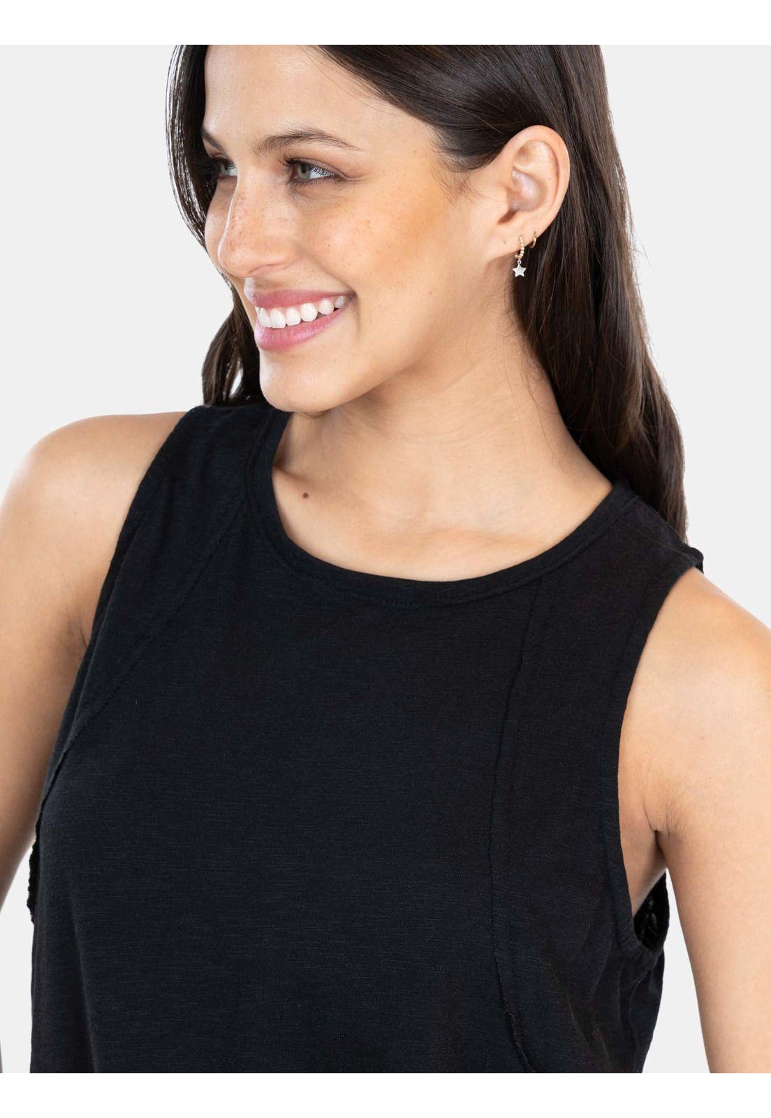 Polera MC Westmont Negro Mujer Maui And Sons-3