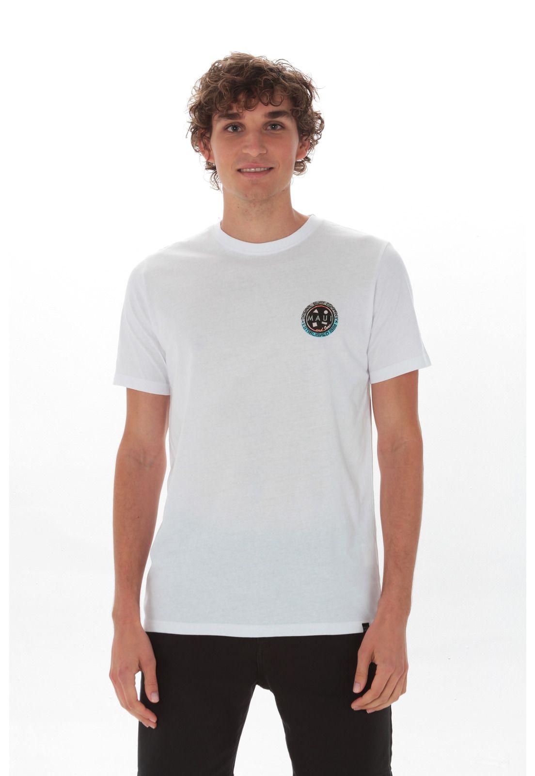 Polera M/C Basica Hombre 5P395-MV21 Blanco-0