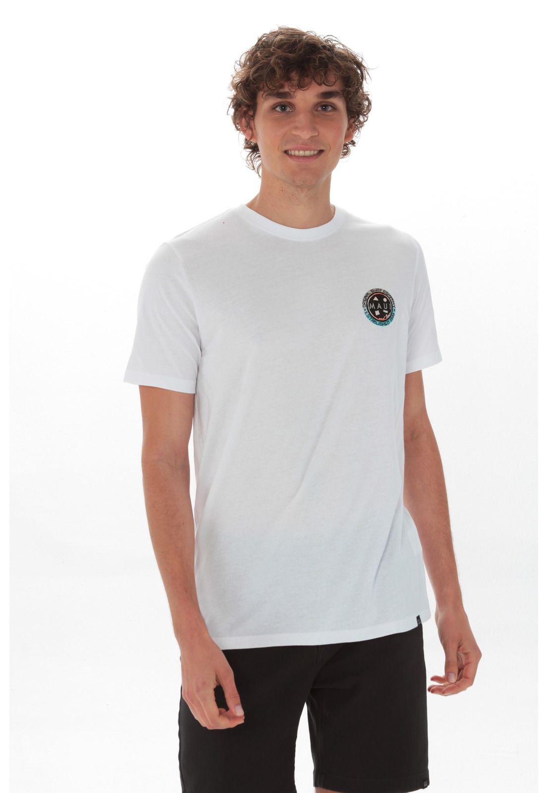 Polera M/C Basica Hombre 5P395-MV21 Blanco-3