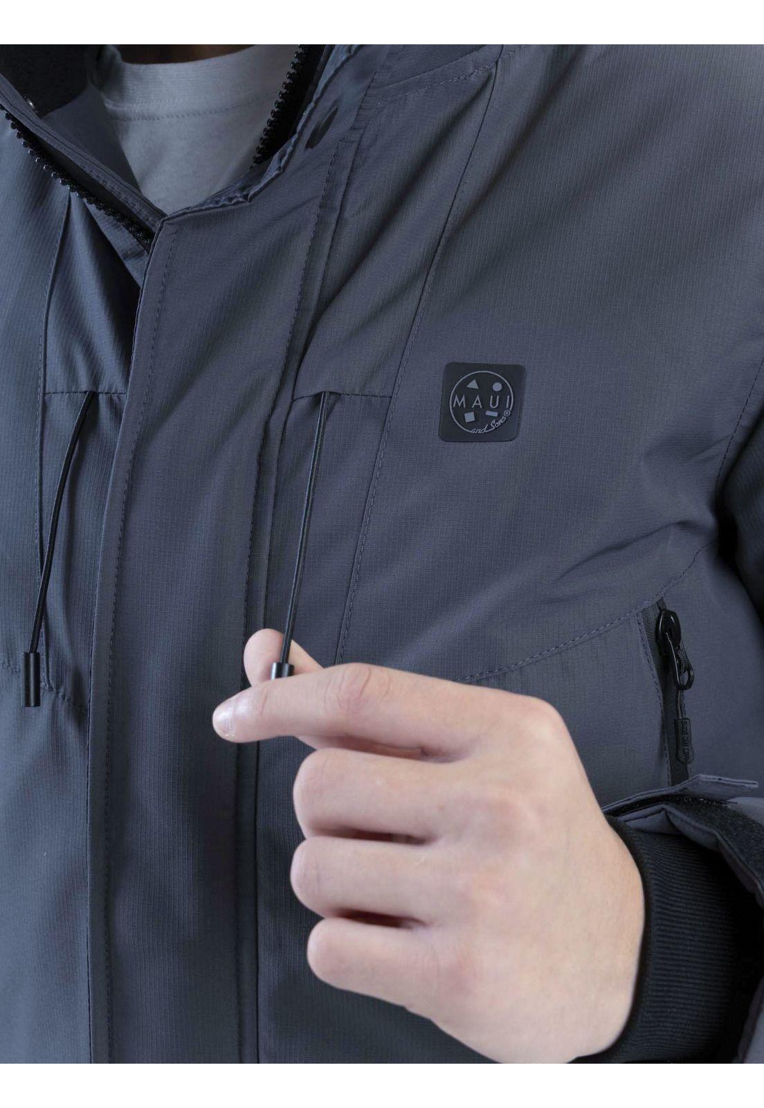 Chaqueta Canyon Gris Infantil Maui And Sons-4