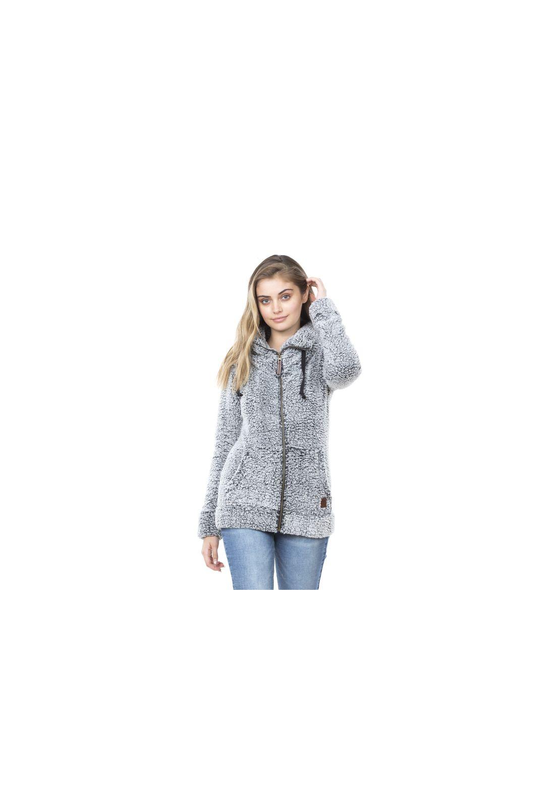 Poleron Chiporro Mujer 5O1149-WI20 Gris-0
