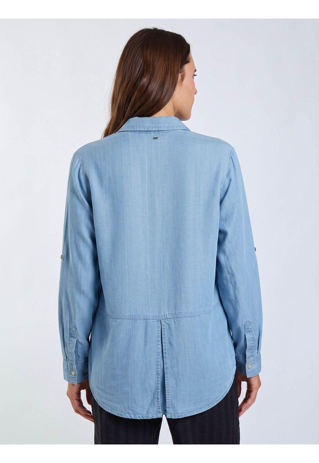 Blusa ML Varkala Celeste Mujer Maui and Sons-3