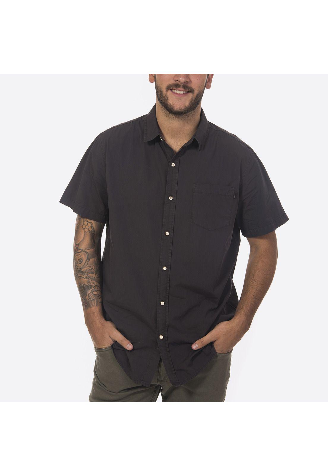 Camisa Hombre Negro Maui and Sons 5C110-MV19-0