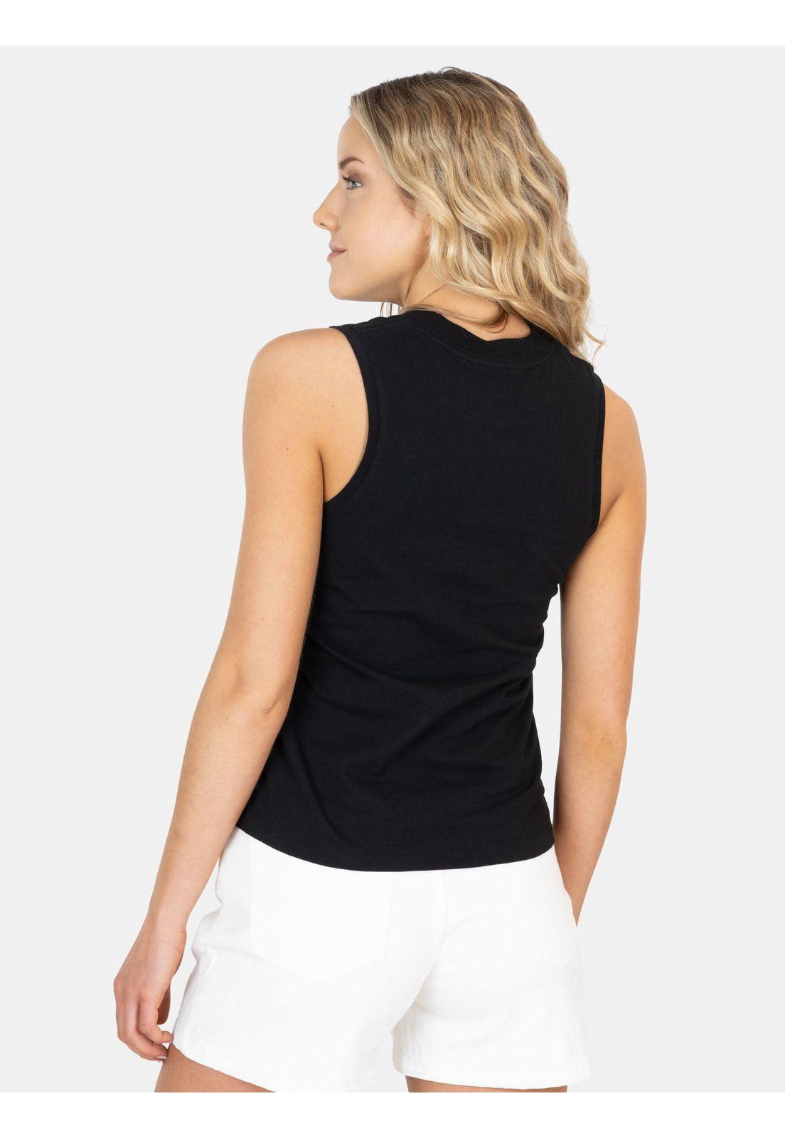 Polera SM Naia Negro Mujer Maui And Sons-1