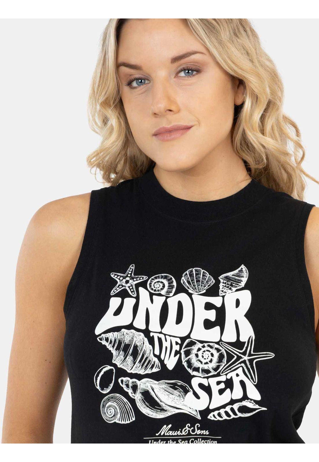 Polera SM Naia Negro Mujer Maui And Sons-2