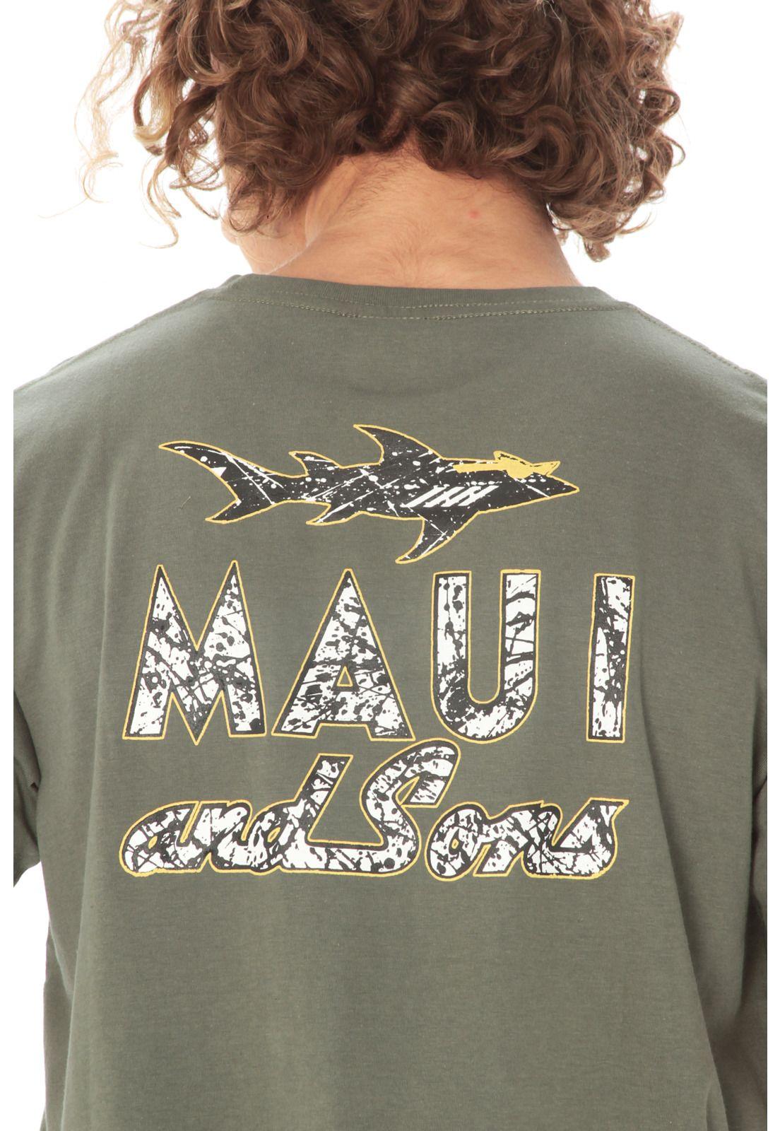 Polera M/C Basica Hombre 5P462-MV21 Verde-2