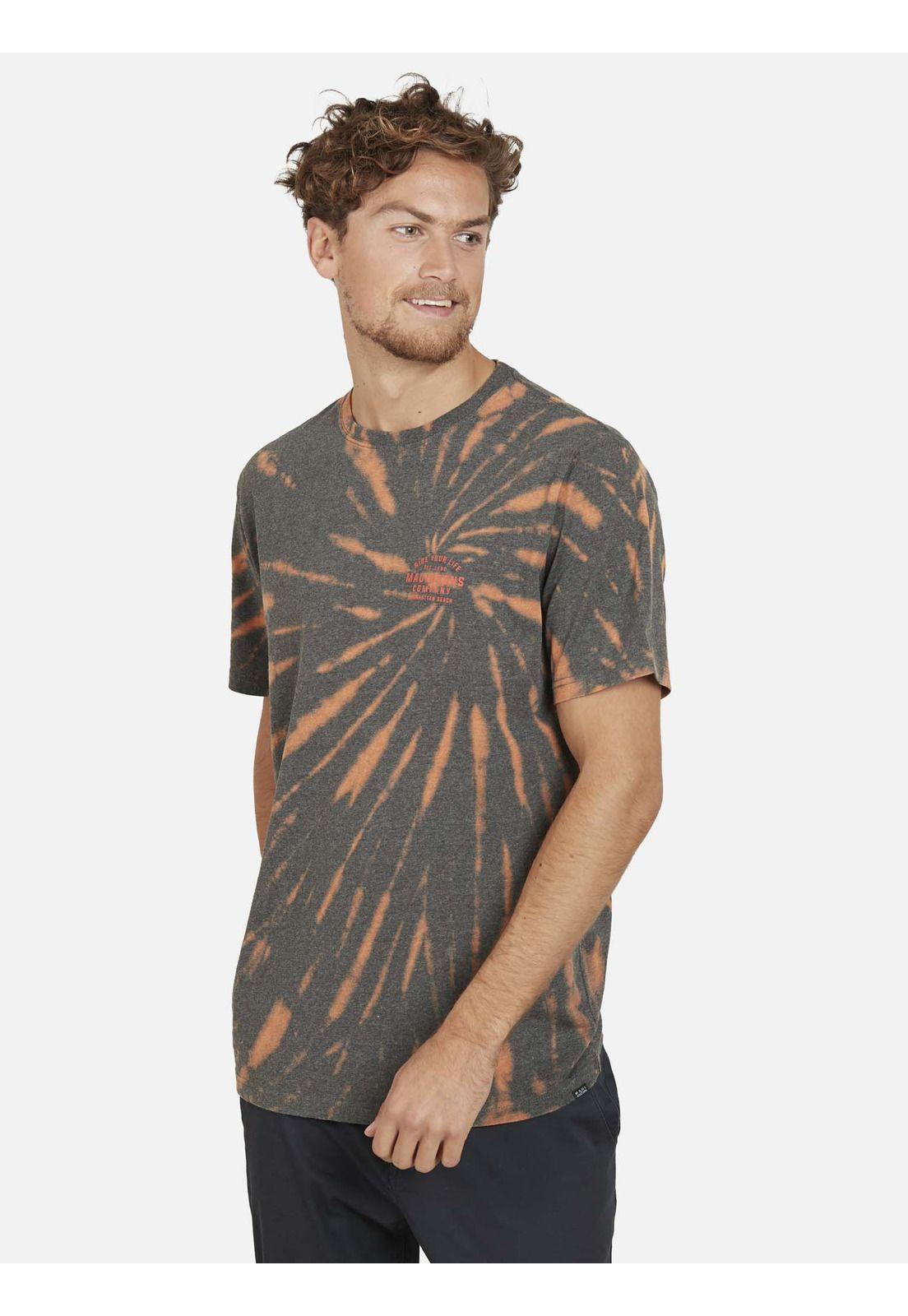 Polera BLEACH TIE DYE Hombre Multicolor Maui and Sons-0
