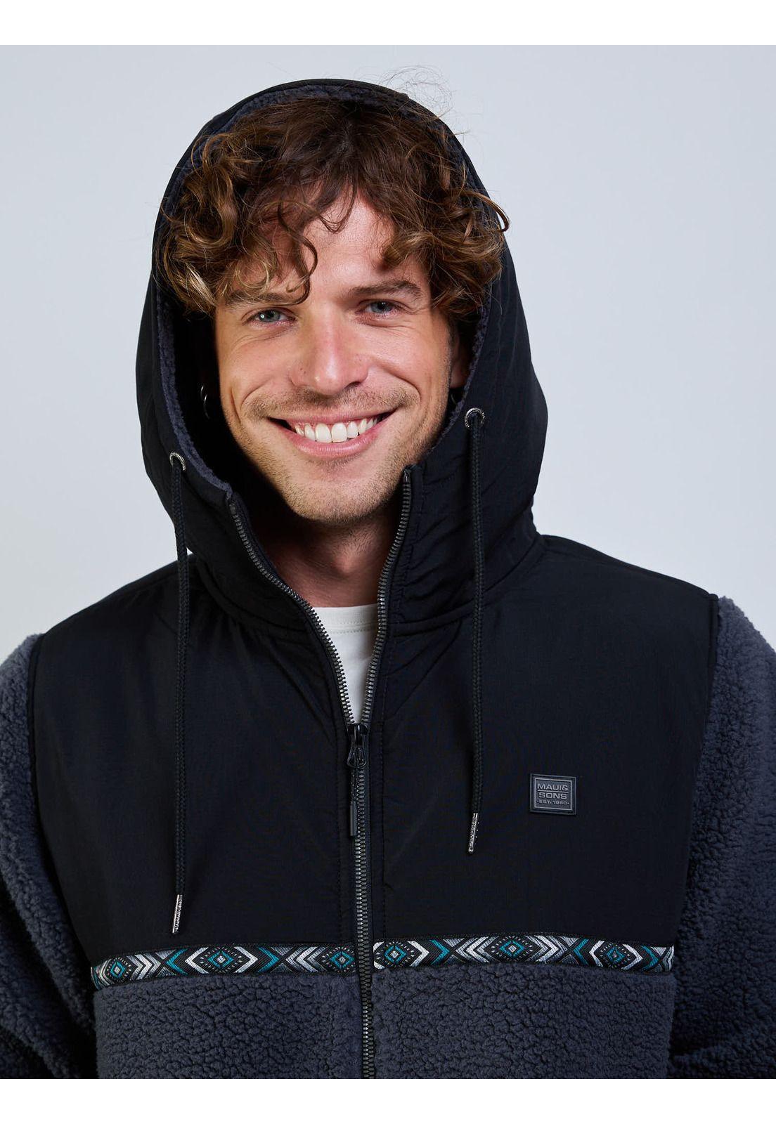 Poleron Killawata Gris Hombre Maui And Sons-3