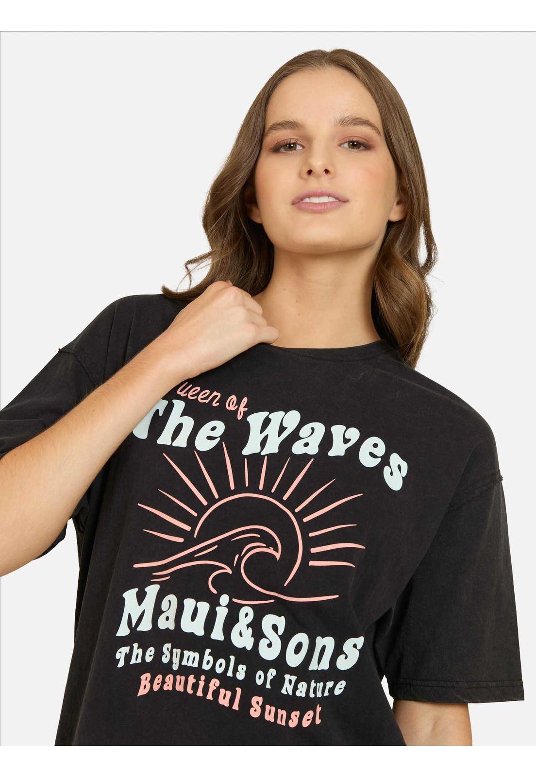 Polera MC Myrali Negro Mujer Maui And Sons-2