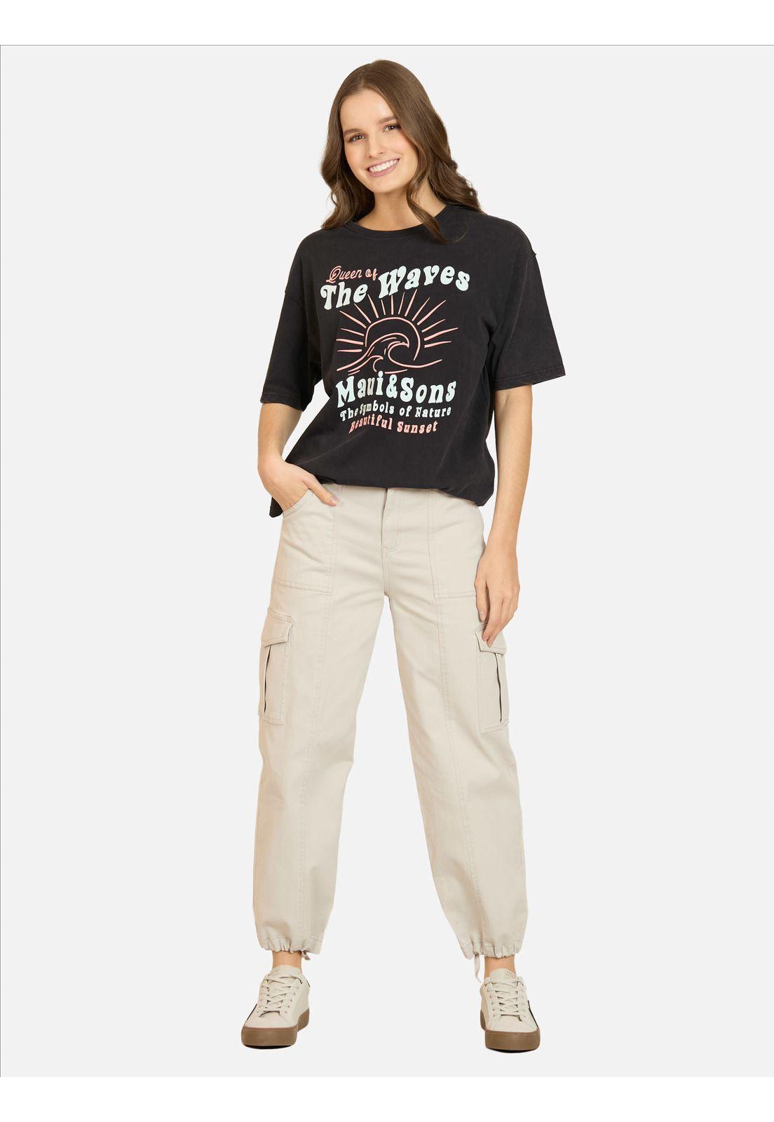 Polera MC Myrali Negro Mujer Maui And Sons-3