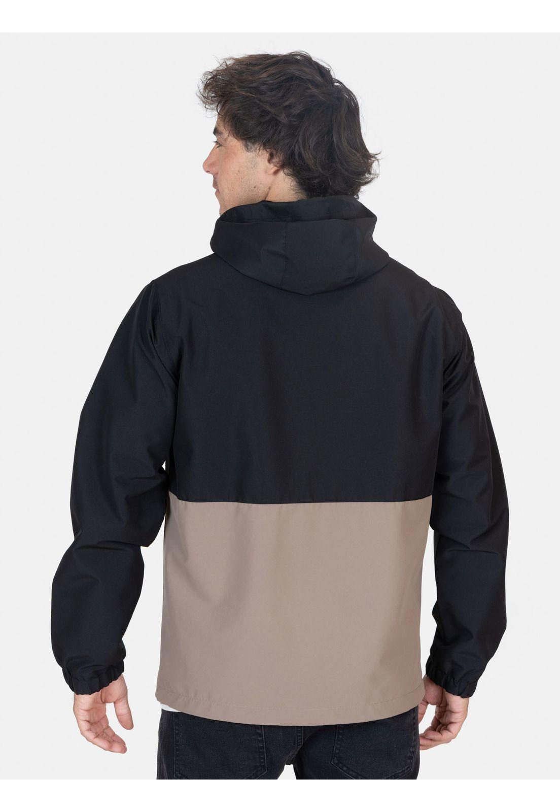 Cortaviento Salty Negro Hombre Maui And Sons-1